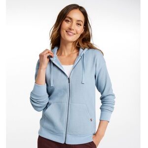 Women’s LL Bean Birchwood Brushed Full Zip Hoodie